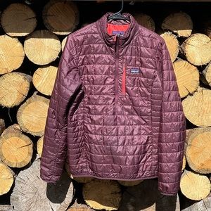 Woman Patagonia puffer jacket size large!